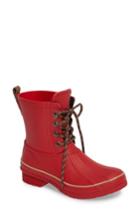 Women's Chooka Classic Lace-up Duck Boot M - Red
