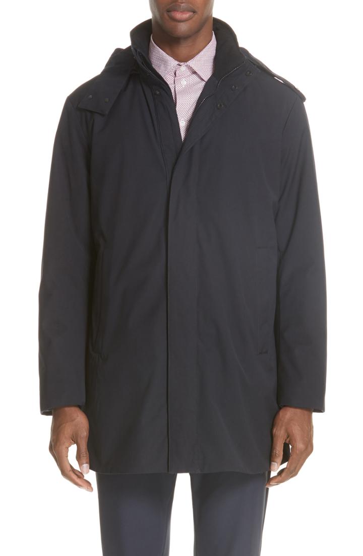 Men's Emporio Armani Matrix Jacket Us / 48 Eu R - Blue