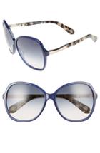 Women's Kate Spade New York Jolyn 58mm Sunglasses - Blue/ Gold