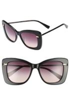 Women's Derek Lam Clara 55mm Gradient Sunglasses -