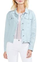 Women's Vince Camuto Classic Linen Jacket, Size - Blue