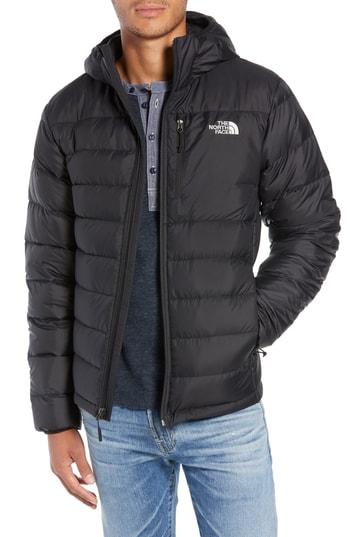 Men's The North Face Aconcagua Down Hooded Jacket - Black