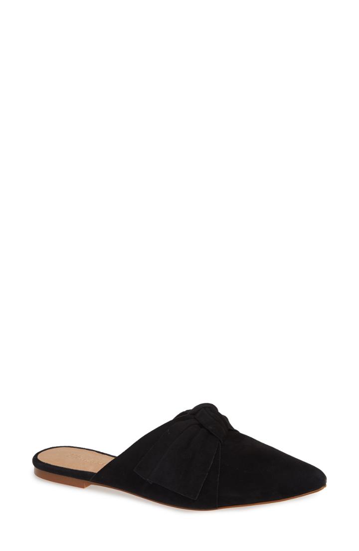 Women's Madewell The Remi Bow Mule .5 M - Black