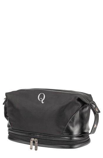 Cathy's Concepts Monogram Toiletry Bag, Size - Black Q