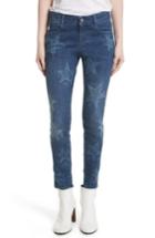 Women's Stella Mccartney Skinny Ankle Grazer Star Jeans