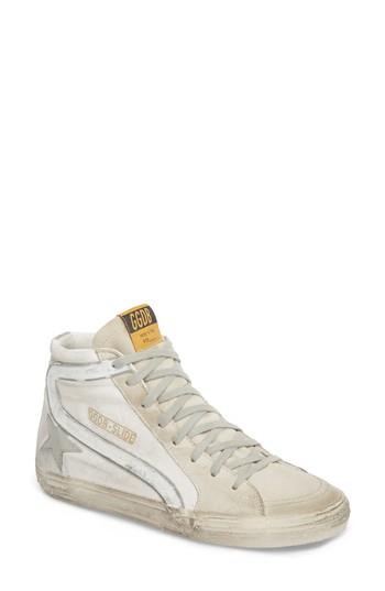 Women's Golden Goose Slide High Top Sneaker Us / 36eu - White