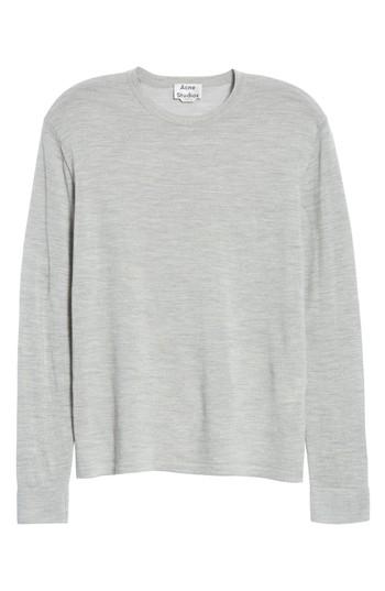 Men's Acne Studios Nino Crewneck Wool Sweater