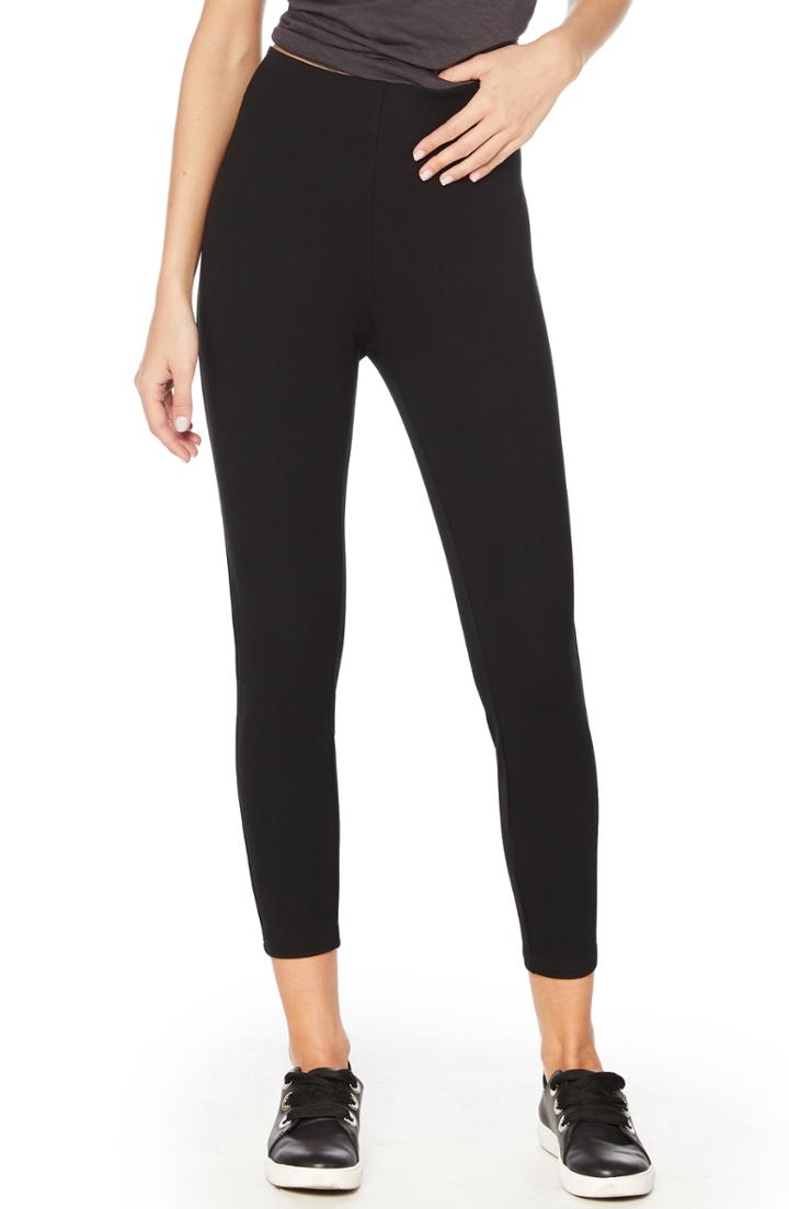 Women's Michael Stars Ponte Leggings - Black