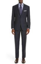Men's Canali Siena Classic Fit Check Wool Suit