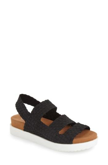 Women's Bernie Mev. 'crisp' Woven Platform Sandal