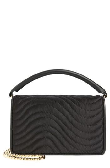 Diane Von Furstenberg Bonne Soiree Quilted Top Handle Bag - Black