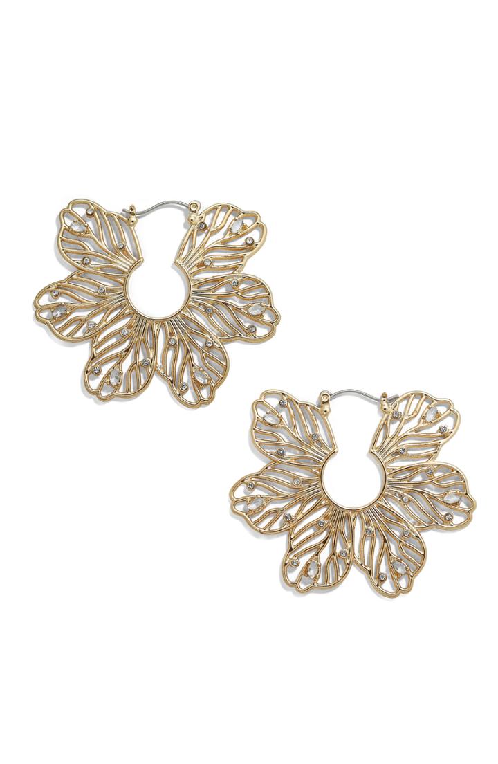 Women's Baublebar Floral Filigree Earrings