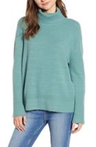 Women's Hinge Bell Sleeve Sweater, Size - Blue/green