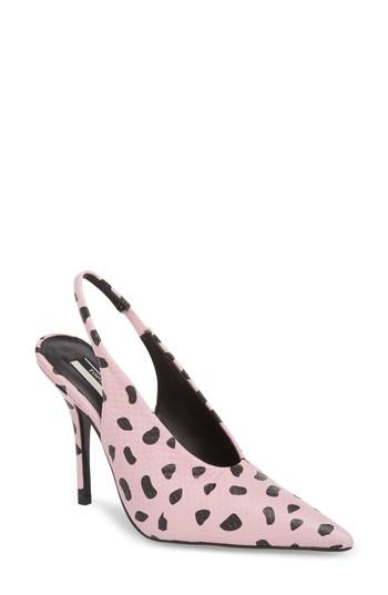 Women's Topshop Goddess Slingback Pump .5us / 36eu - Pink