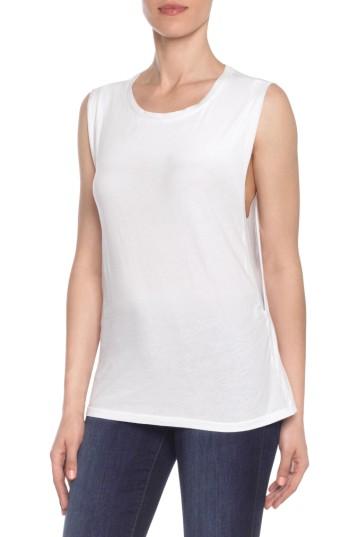 Women's Joe's Naomi Muscle Tank - White