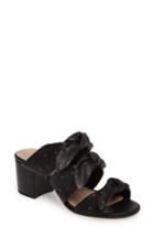 Women's Pour La Victore Amal Block Heel Sandal M - Black