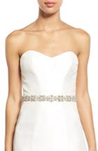 Women's Nitin Crystal Embellished Tulle Sash
