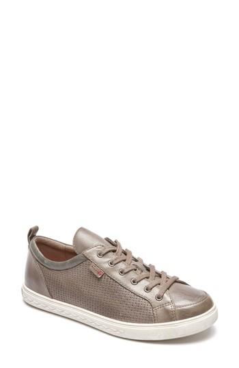 Women's Rockport Cobb Hill Willa Sneaker .5 M - Grey