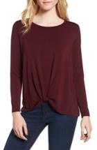 Women's Amour Vert Adeline Drape Tee - Purple