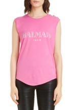 Women's Cece Bloomsbury Floral Velvet Top, Size - Blue