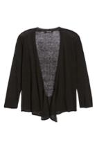 Women's Nic+zoe 4-way Convertible Lightweight Cardigan - Black