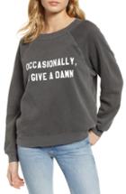 Women's Wildfox Occasionally Sommers Sweatshirt - Black