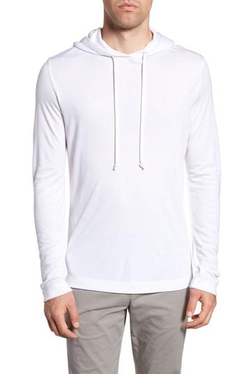 Men's Theorty Easy Slim Velocity Hoodie - White