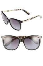 Women's Kate Spade New York Julieanna 54mm Polarized Sunglasses - Black Havana
