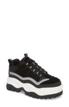 Women's Jeffrey Campbell Fonzie Platform Sneaker Boot .5 M - Ivory