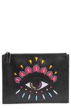 Women's Kenzo Icons Eye Leather Pouch -