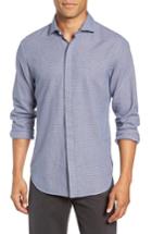 Men's Bonobos Unbutton Slim Fit Sport Shirt, Size R - Blue