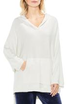 Women's Two By Vince Camuto Dolman Sleeve Relaxed Hooded Sweater, Size - White