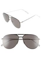 Men's Dior Homme 59mm Aviator Sunglasses - Ruthenium