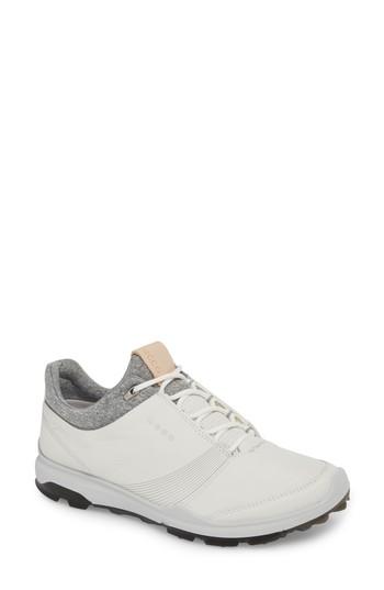 Women's Ecco Biom 2 Hybrid Gore-tex Golf Shoe -9.5us / 40eu - White