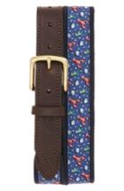 Men's Vineyard Vines Lobster Canvas Club Belt