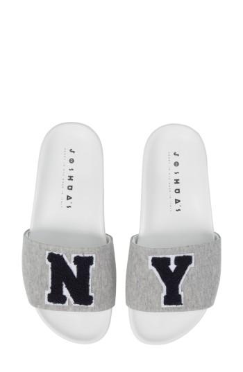 Women's Joshua Sanders Slide Sandal .5us / 38eu - Grey