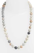 Women's Simon Sebbag Matte Picasso Bead Necklace