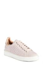 Women's Halogen Mills Leather Sneaker M - Pink