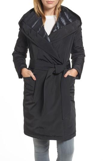 Women's Sosken Brie Hooded Down Jacket - Black