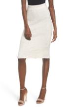 Women's Leith Rib Sweater Skirt, Size - Beige