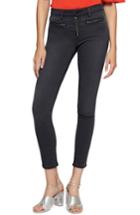 Women's Sanctuary Lots Of Zips Robbie High Skinny Jeans - Black