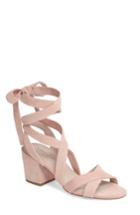 Women's Kenneth Cole New York 'victoria' Leather Ankle Strap Sandal .5 M - Pink