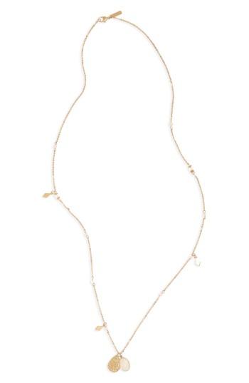 Women's Topshop Shell & Stone Necklace