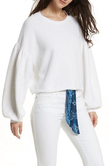 Women's Free People Sleeves Like These Sweater - White