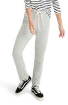 Women's Madewell Step Hem Sweatpants - Grey