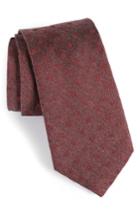 Men's Calibrate Lang Dot Tie, Size - Red