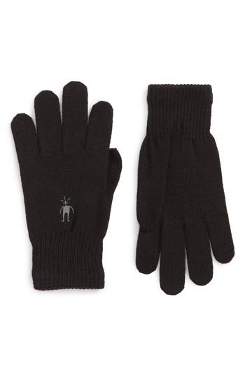 Women's Smartwool Liner Tech Gloves - Black