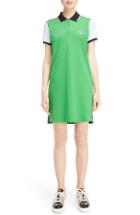 Women's Kenzo Colorblock Cotton Pique Polo Dress