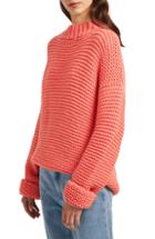 Women's French Connection Neve Links Sweater - Coral