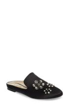 Women's Louise Et Cie Felix Ii Crystal Flower Loafer Mule M - Black